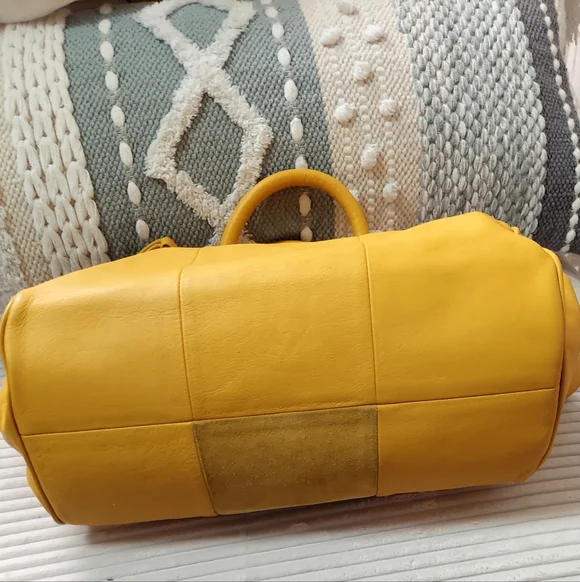 SEE by CHLOE Yellow Leather Handbag - Picture 5 of 9